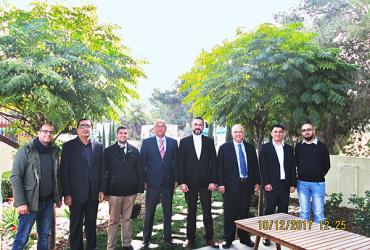 Historical visit to MCFP by Agrimatco Board